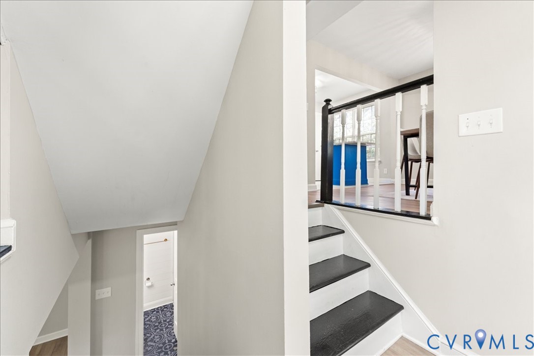 11601 Timberly Waye Henrico, VA 23238 - Photo 31 of 39 a view of staircase with railing and a window