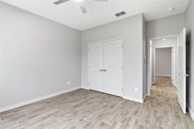 wooden floor in an empty room