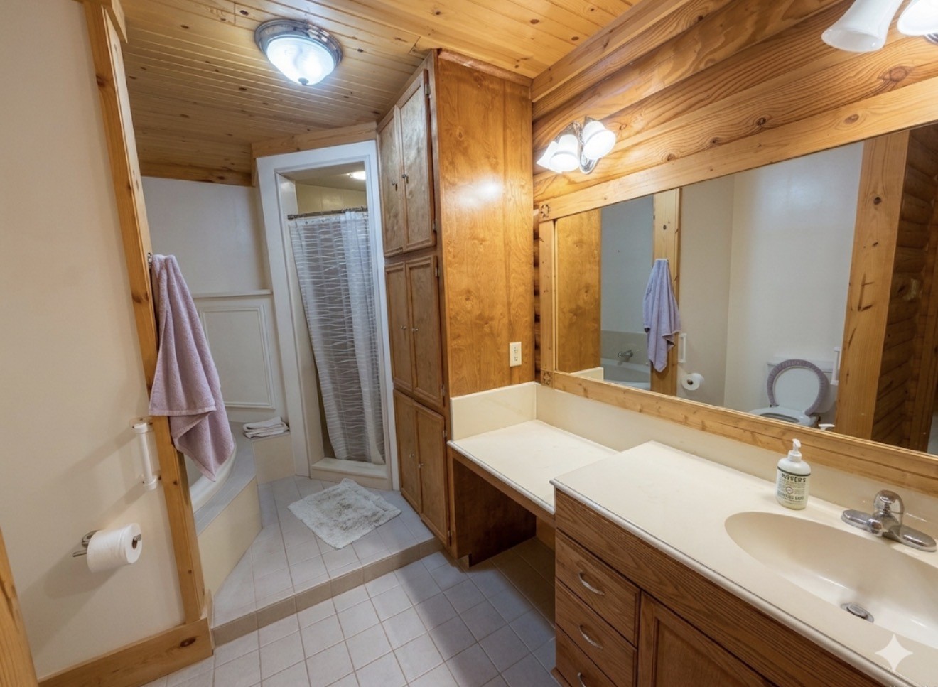 33315 Fulshear Farms Road Fulshear, TX 77441 - Photo 10 of 19 a bathroom with a double vanity sink and a mirror