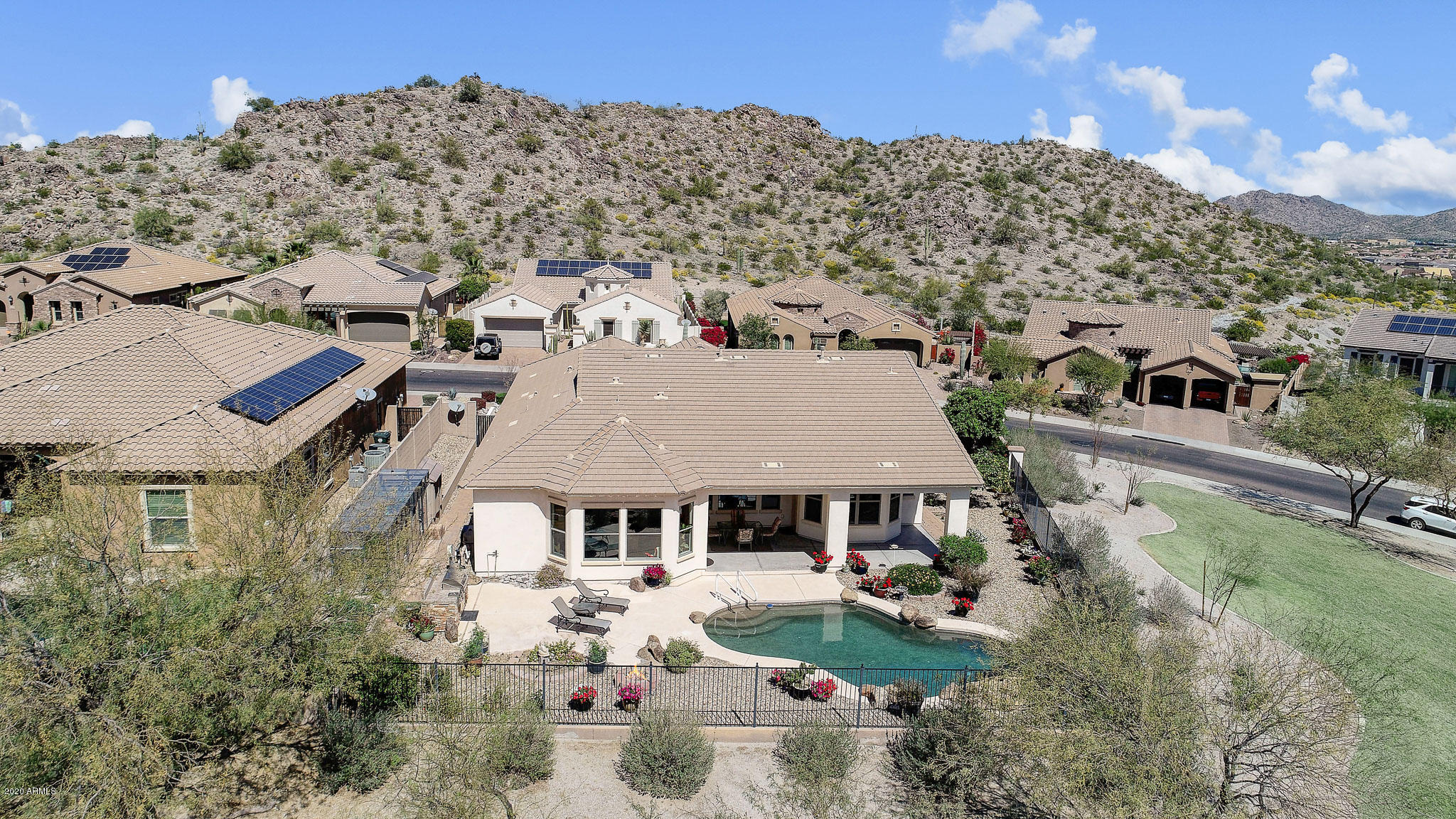 18325 West Desert Trumpet Road Goodyear, AZ 85338 - Photo 47 of 70 Backyard Drone