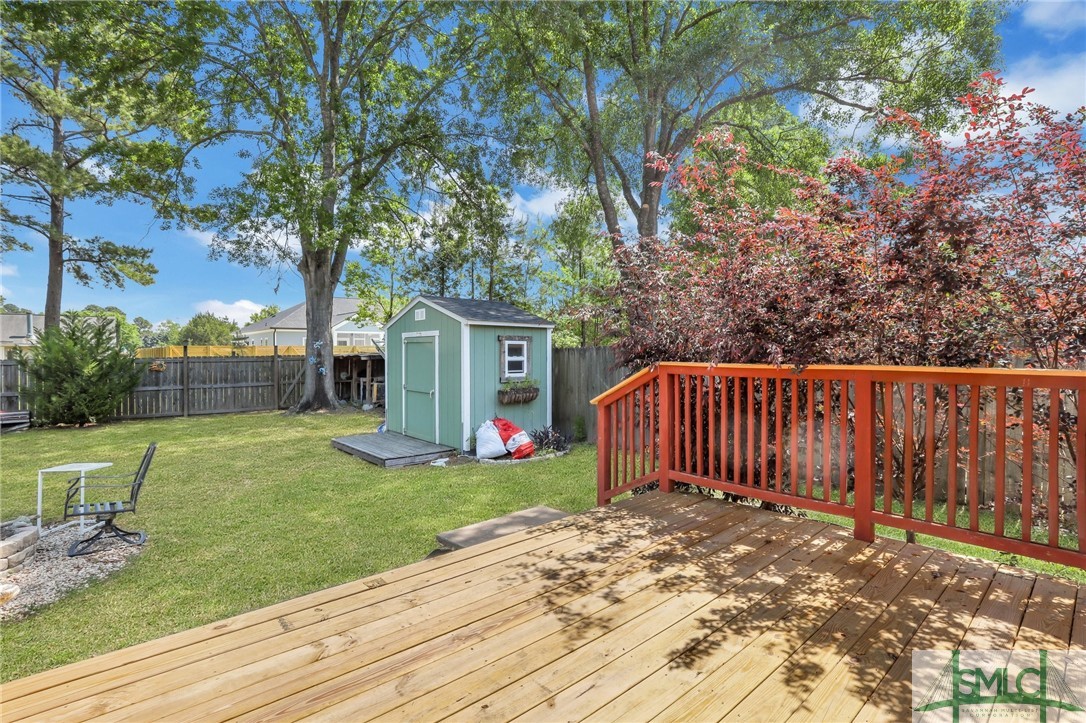 156 Burton Road Savannah, GA 31405 - Photo 20 of 28 Back deck