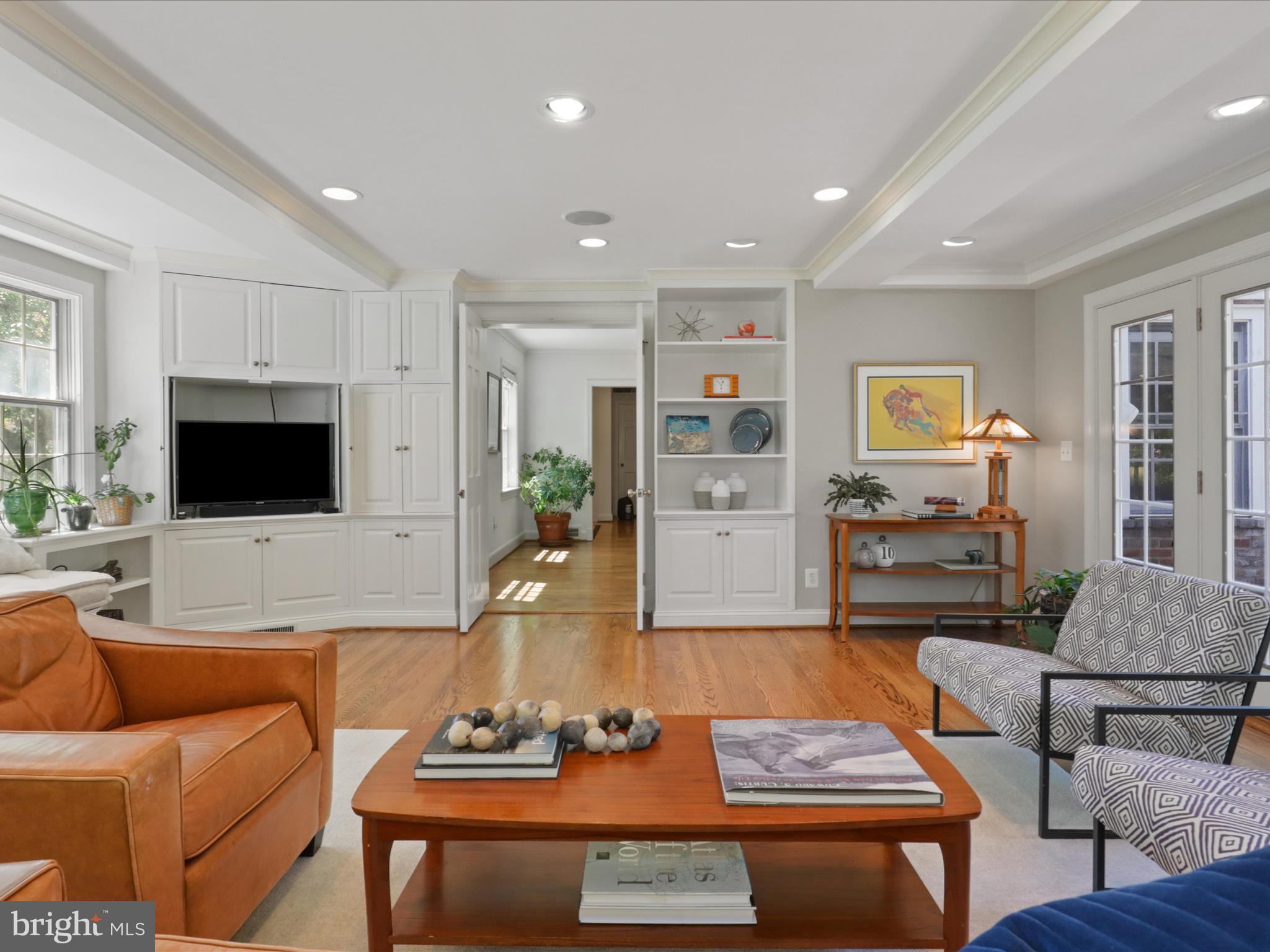 4725 Rock Spring Road Arlington, VA 22207 - Photo 22 of 59 Custom Built-Ins in Family Room