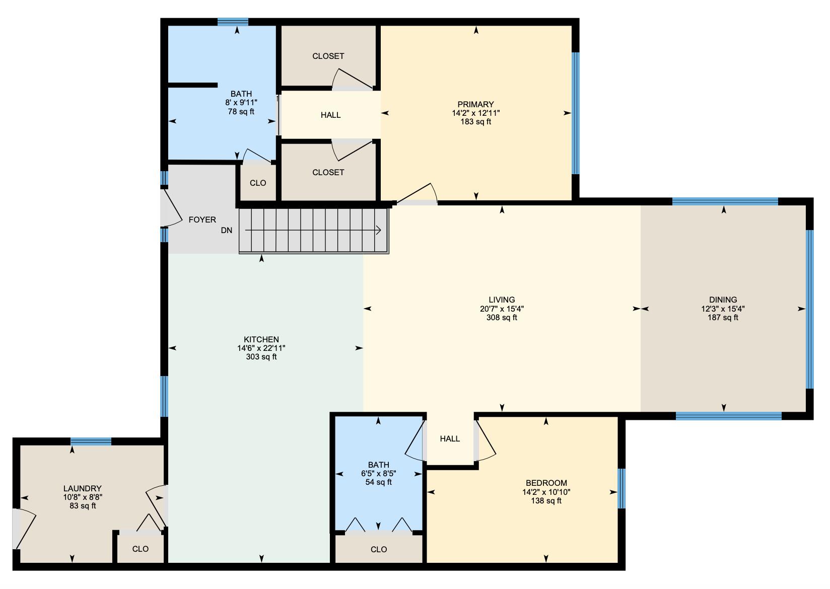 4274 Evergreen Road, Unit 14 Adrian, MI 49221 - Photo 53 of 54 Main Floor