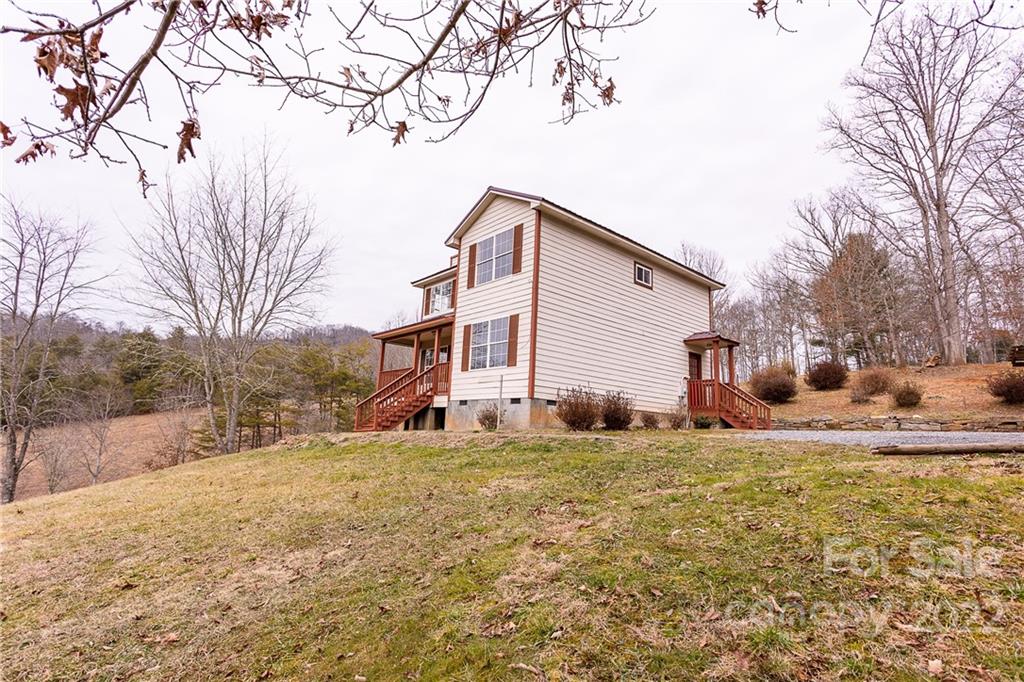 300 Boyd Road Leicester, NC 28748 - Photo 35 of 46 a house view with a outdoor space
