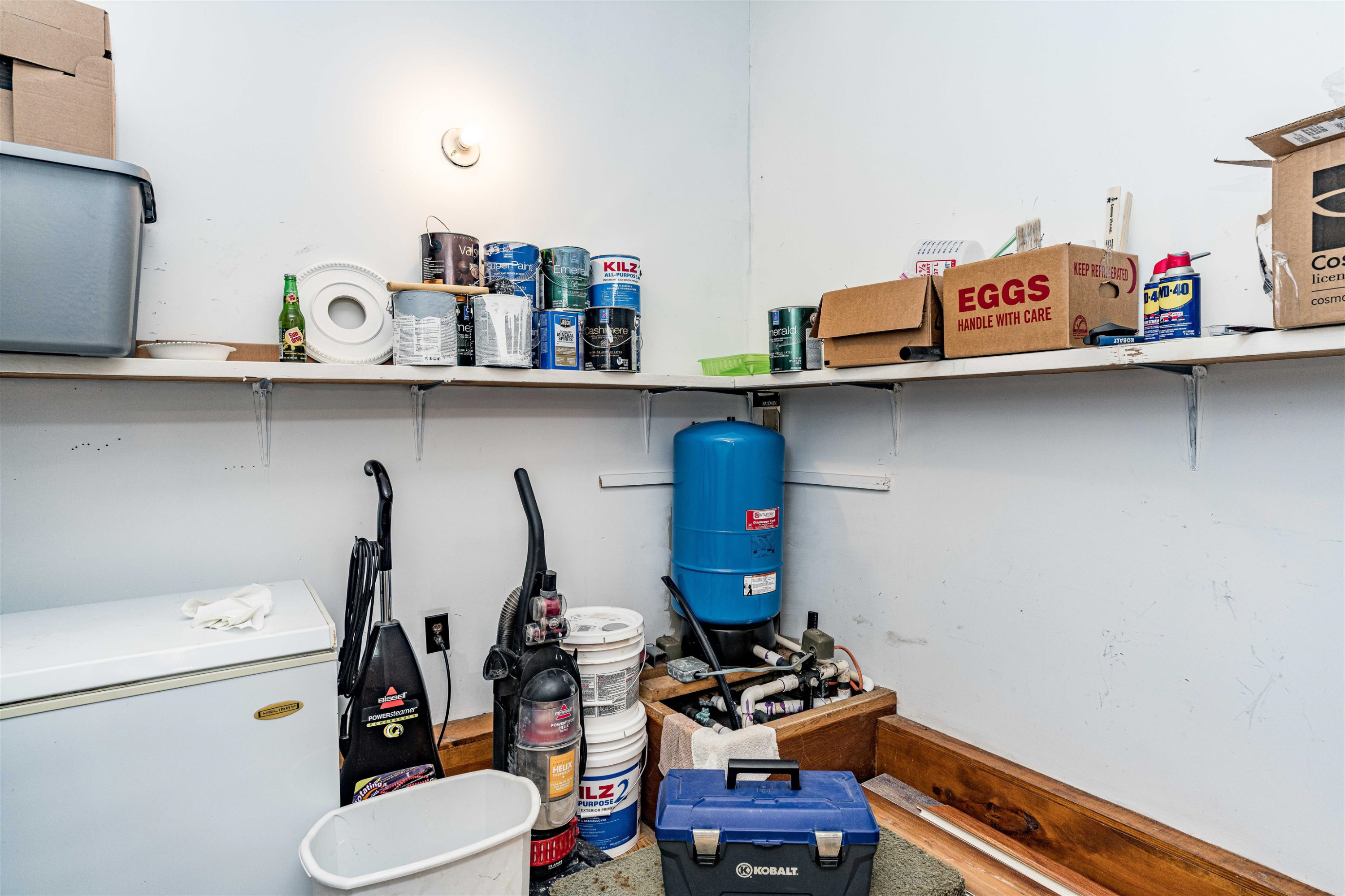 420 Faith Church Road Four Oaks, NC 27524 - Photo 30 of 36 a utility room with sink dryer and washer