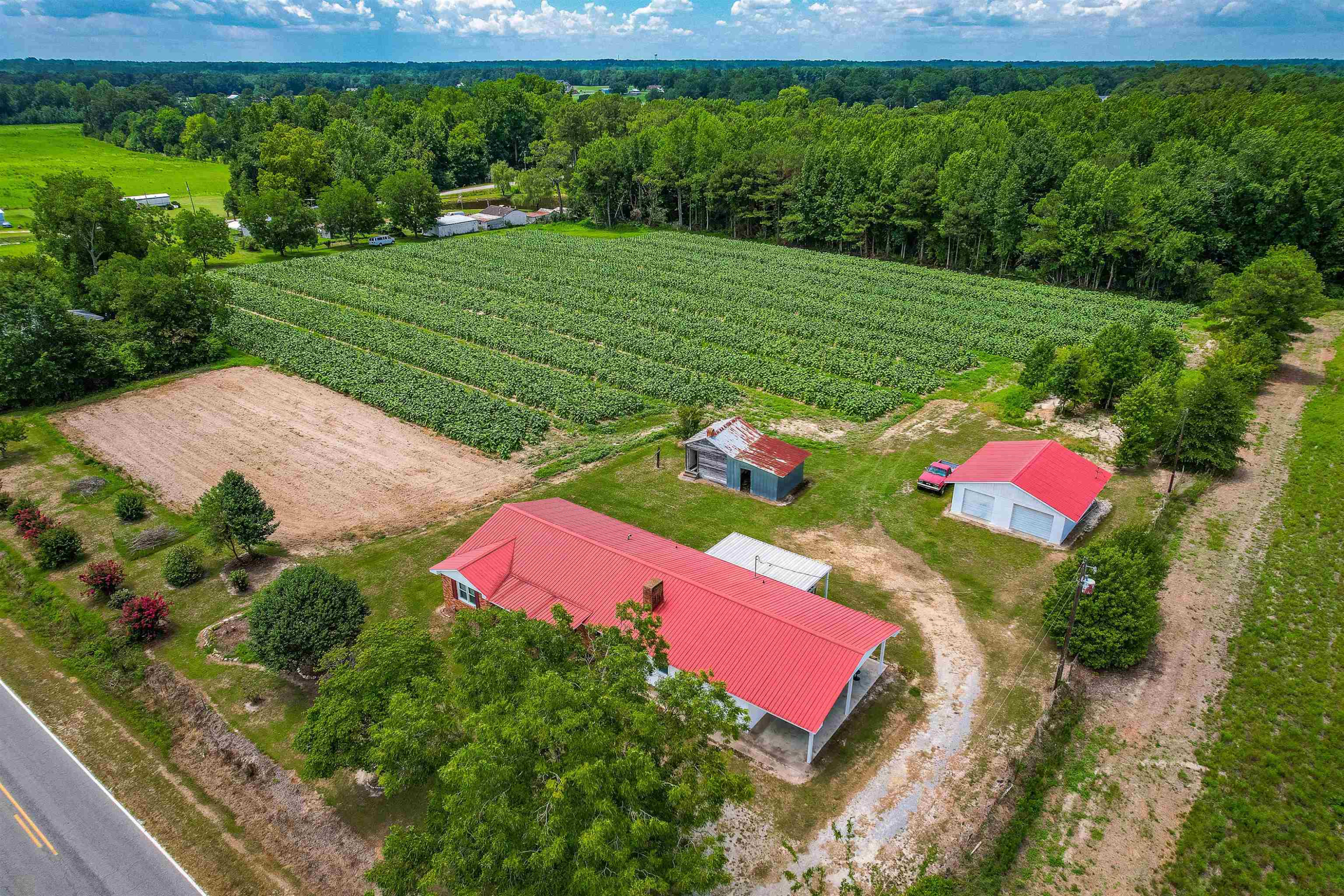 420 Faith Church Road Four Oaks, NC 27524 - Photo 5 of 36 a view of a outdoor space and a yard