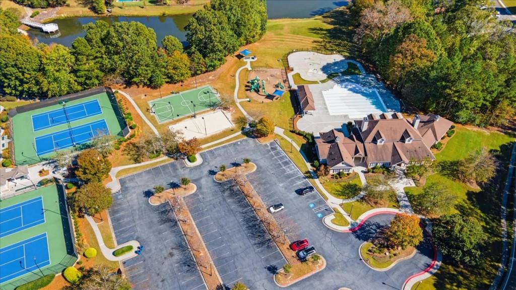 3222 Green Farm Trail Dacula, GA 30019 - Photo 92 of 92 an aerial view of a houses with outdoor space