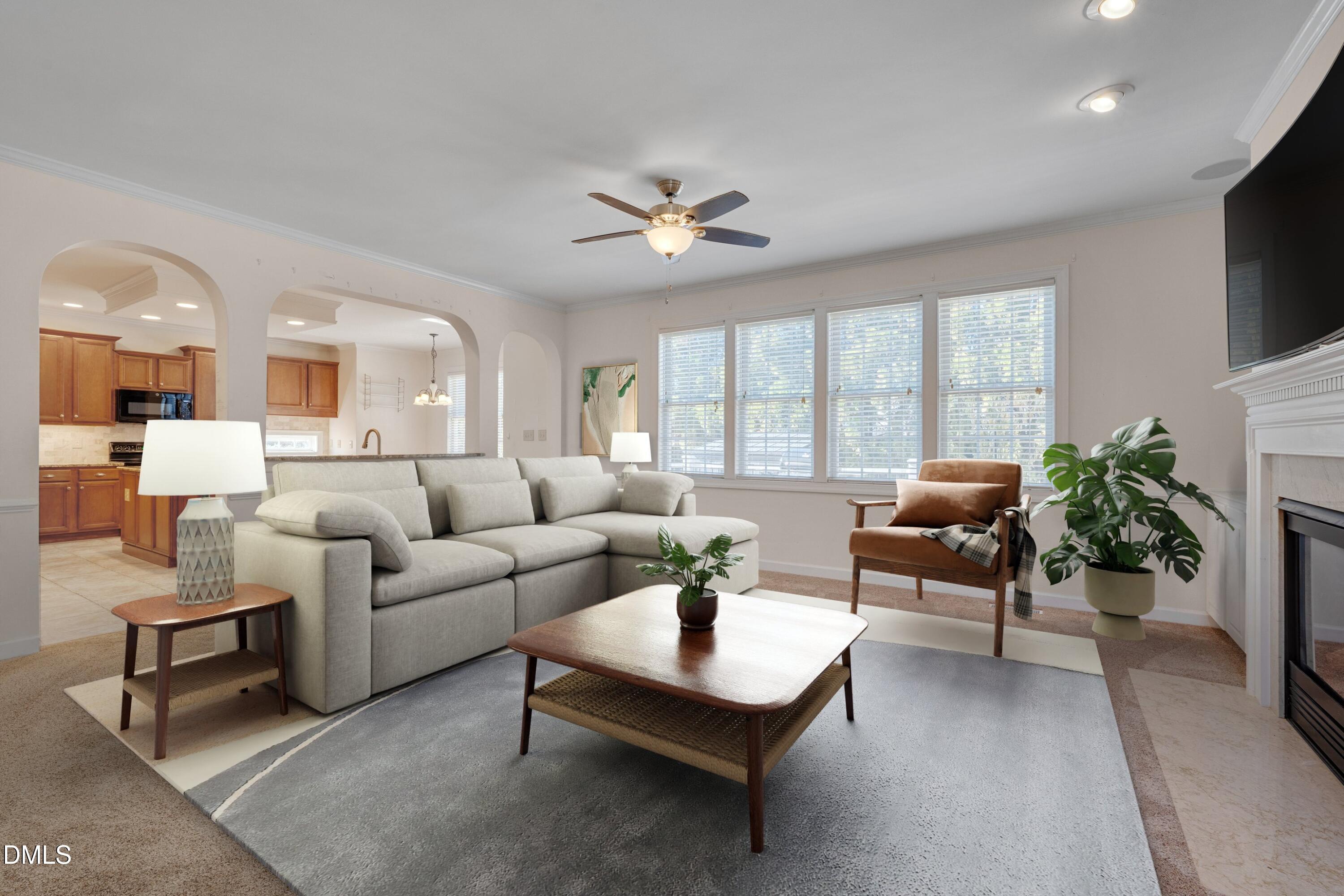 112 Beckford Road Cary, NC 27518 - Photo 6 of 55 Living Room MLS format