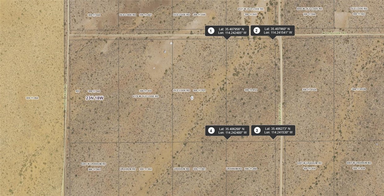308-11-052 North Rose Quartz Road Chloride, AZ 86431 - Photo 8 of 12 Map / location
