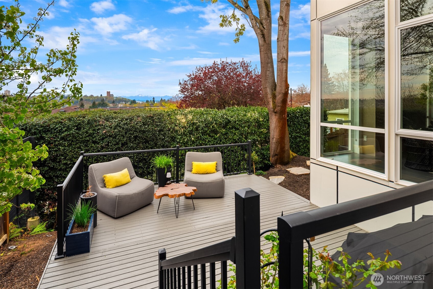 1115 30th Avenue South Seattle, WA 98144 - Photo 10 of 37 a view of sitting area with furniture from a balcony