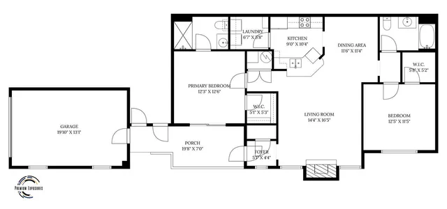 a picture of a wall with a white wall and a large window