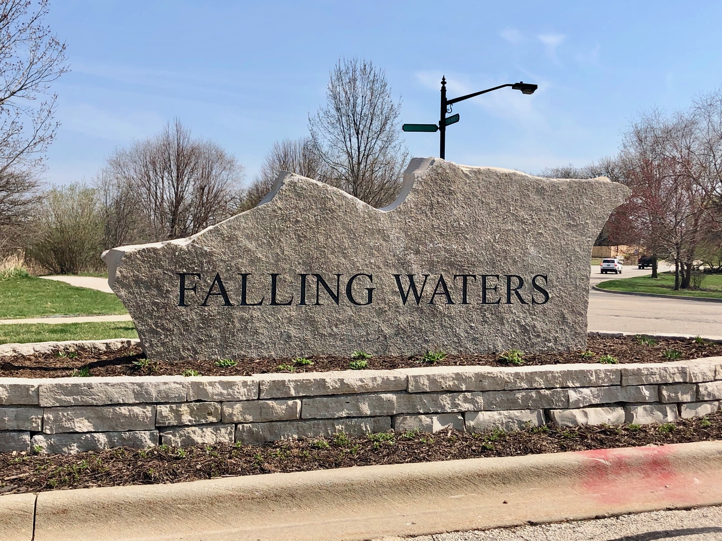 3072 Falling Waters Lane Lindenhurst, IL 60046 - Photo 20 of 27 a view of a sign board