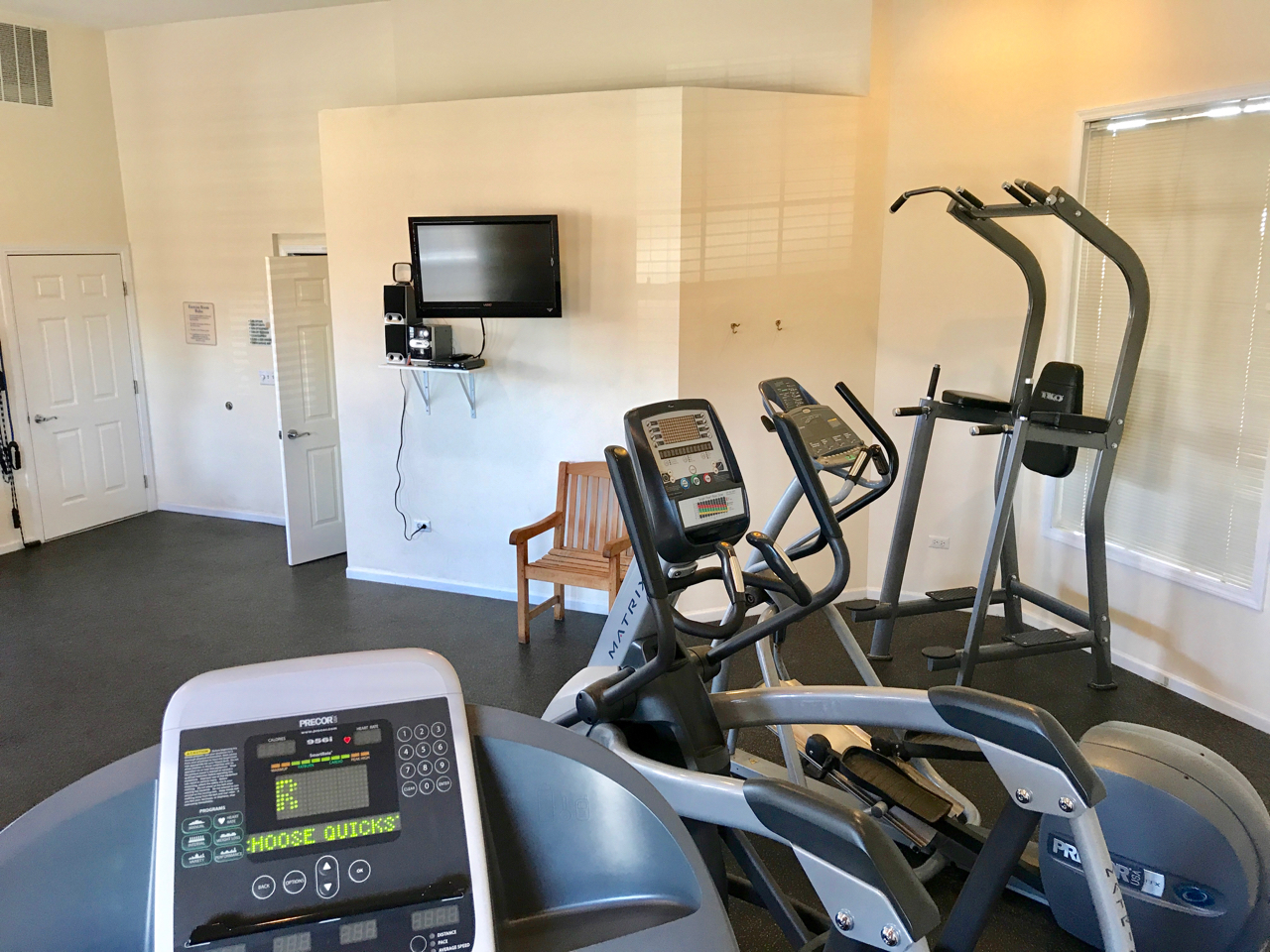 3072 Falling Waters Lane Lindenhurst, IL 60046 - Photo 22 of 27 a room with gym equipment and a flat screen tv