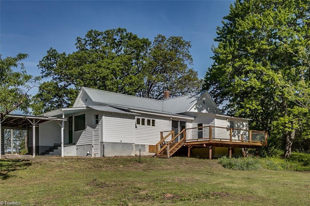 1423 Pleasant Ridge Road Ramseur, NC 27316 - Photo 23 of 30 Rear view of home with new deck