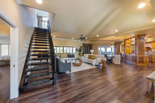 a kitchen with a sink and a window