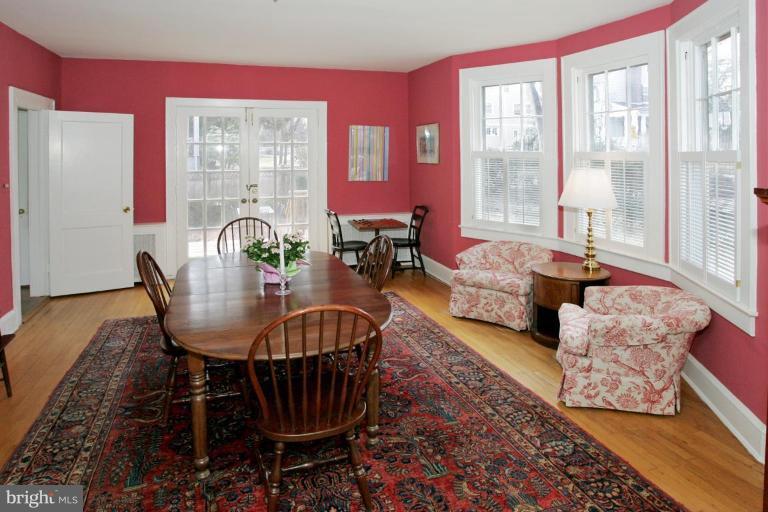 3602 Shepherd Street Chevy Chase, MD 20815 - Photo 3 of 12 a view of a dining room with furniture window and outside view