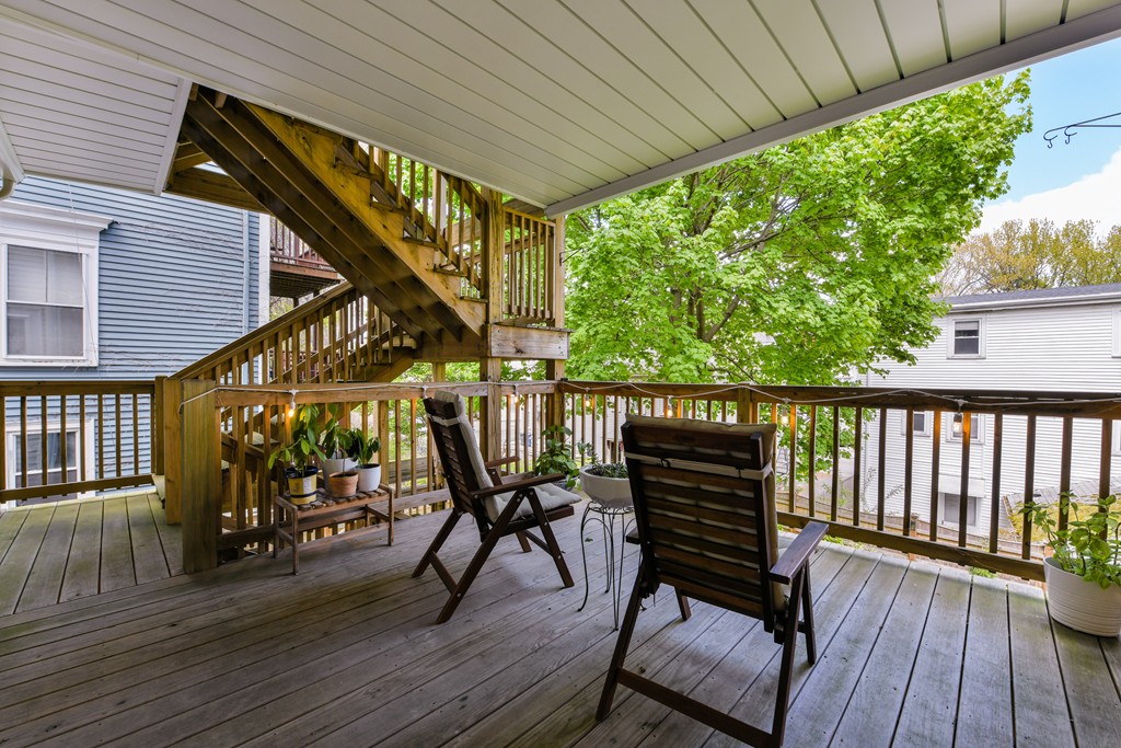 66 Wyman Street, Unit 1 Boston, MA 02130 - Photo 23 of 34 a view of outdoor space with seating space