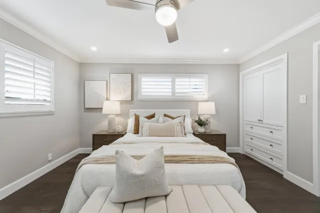 a outdoor space with furniture