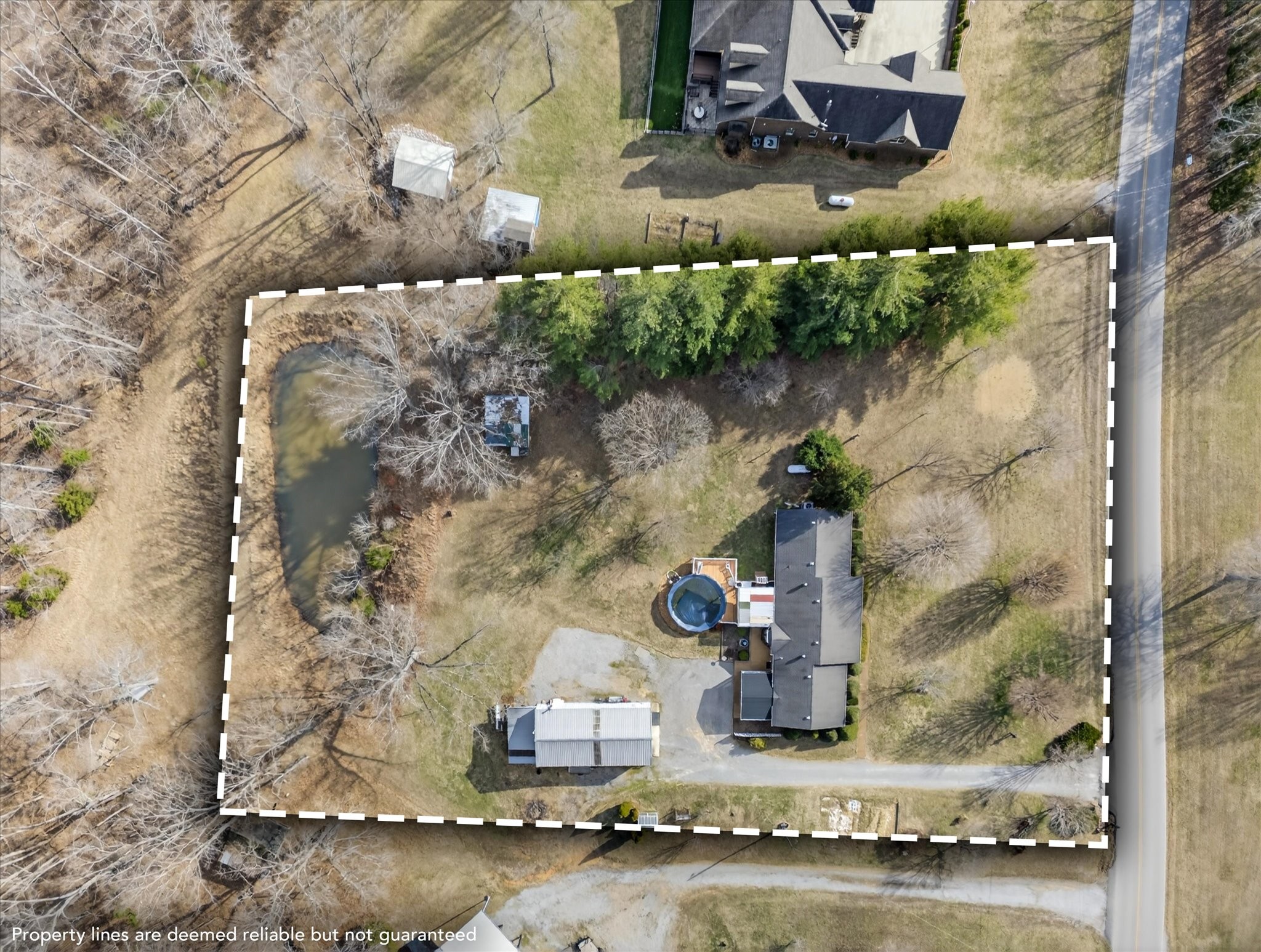 2201 Bearden Road Clarksville, TN 37043 - Photo 34 of 38 an aerial view of a fireplace
