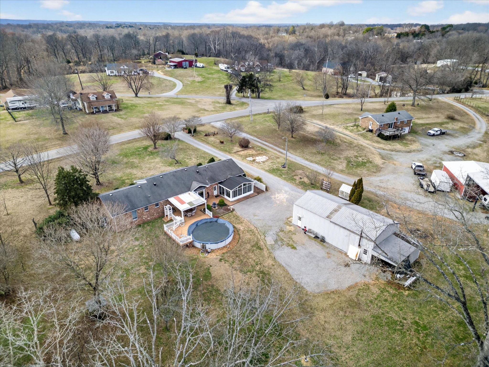 2201 Bearden Road Clarksville, TN 37043 - Photo 36 of 38 a view of a swimming pool with a patio