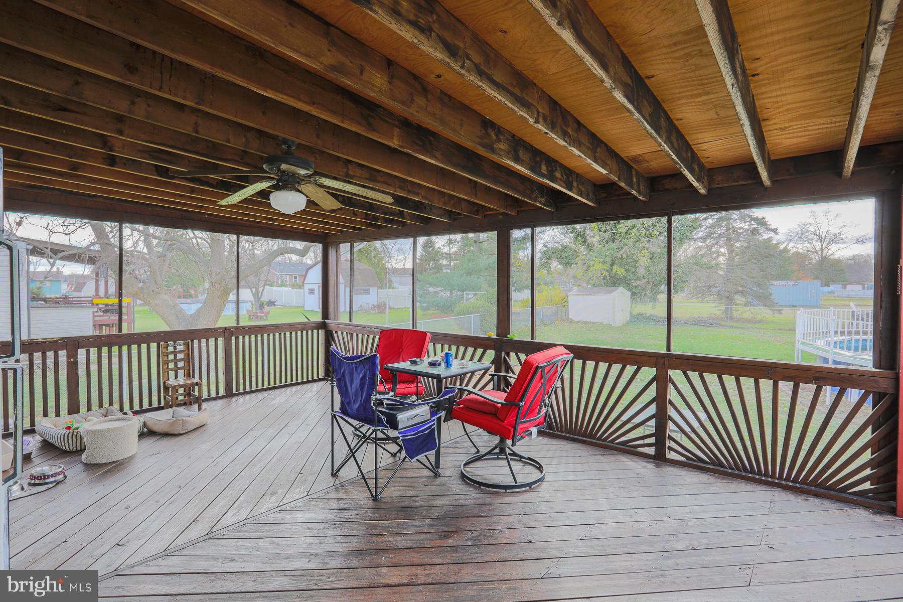 202 Antietam Road Baltimore, MD 21221 - Photo 14 of 33 Enclosed Rear Deck