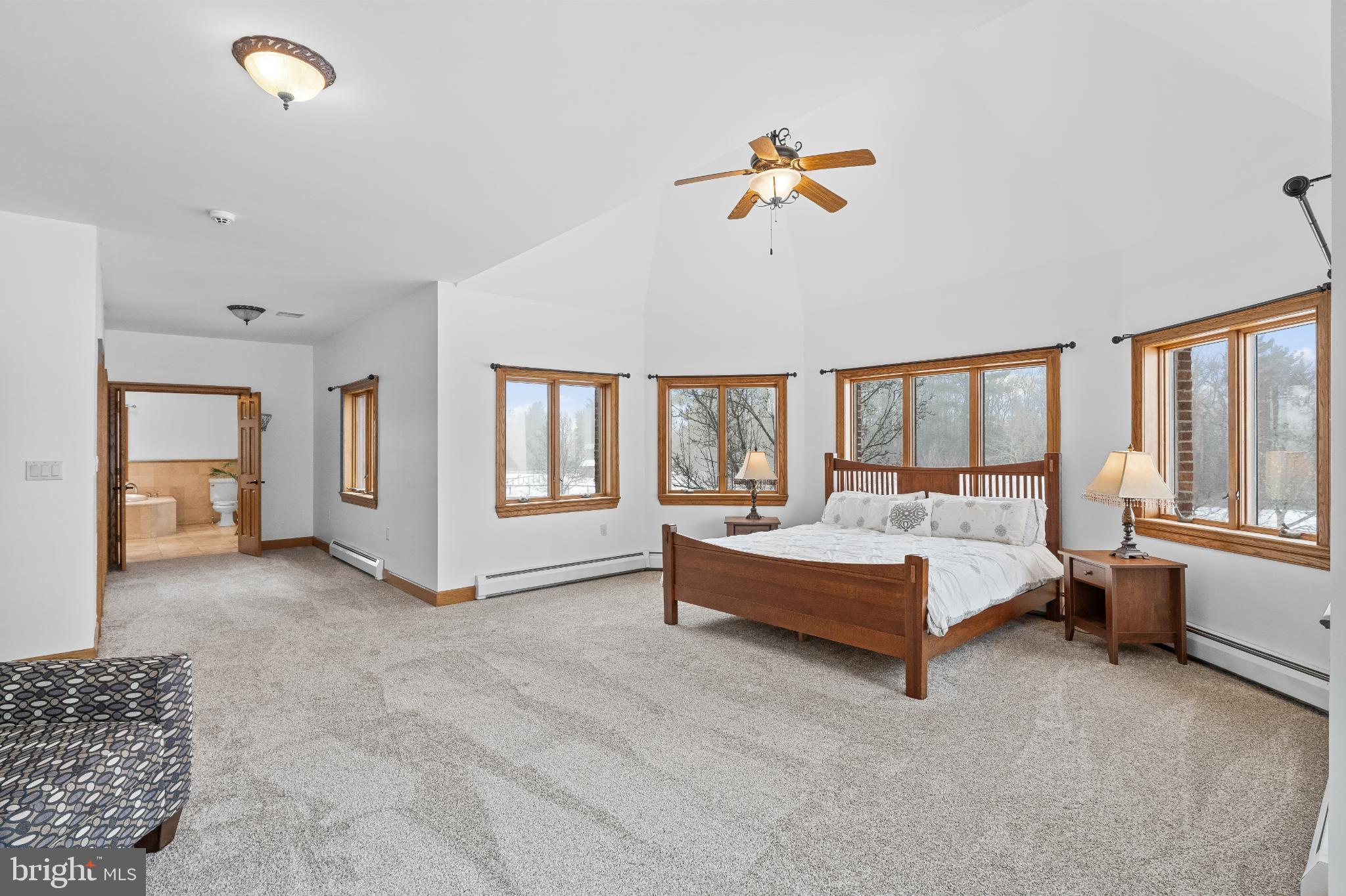 216 Merwinsburg Road Effort, PA 18330 - Photo 32 of 75 Spacious bedroom with natural light and charm.