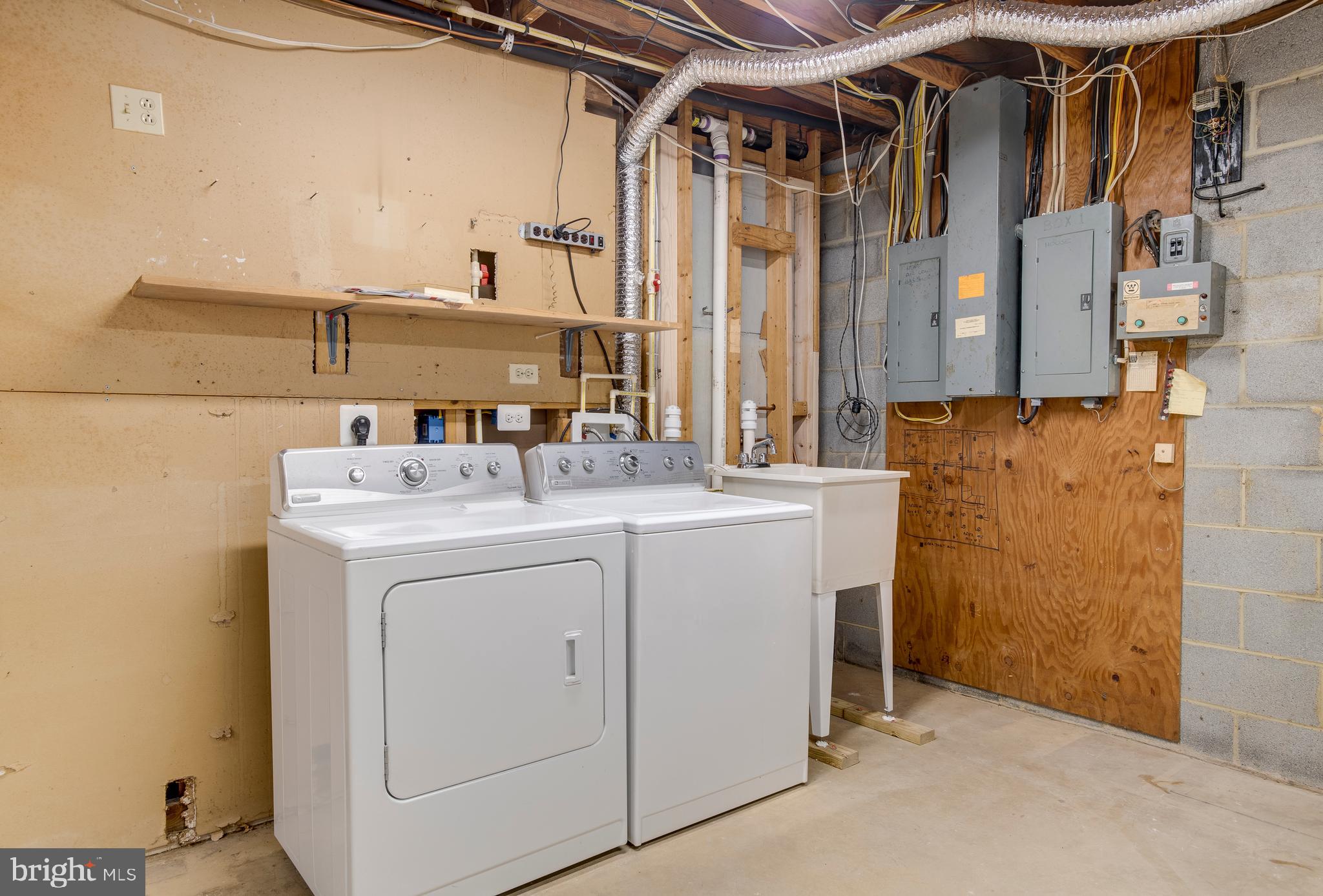 11740 Stuart Mill Road Oakton, VA 22124 - Photo 56 of 67 Lower Level Laundry