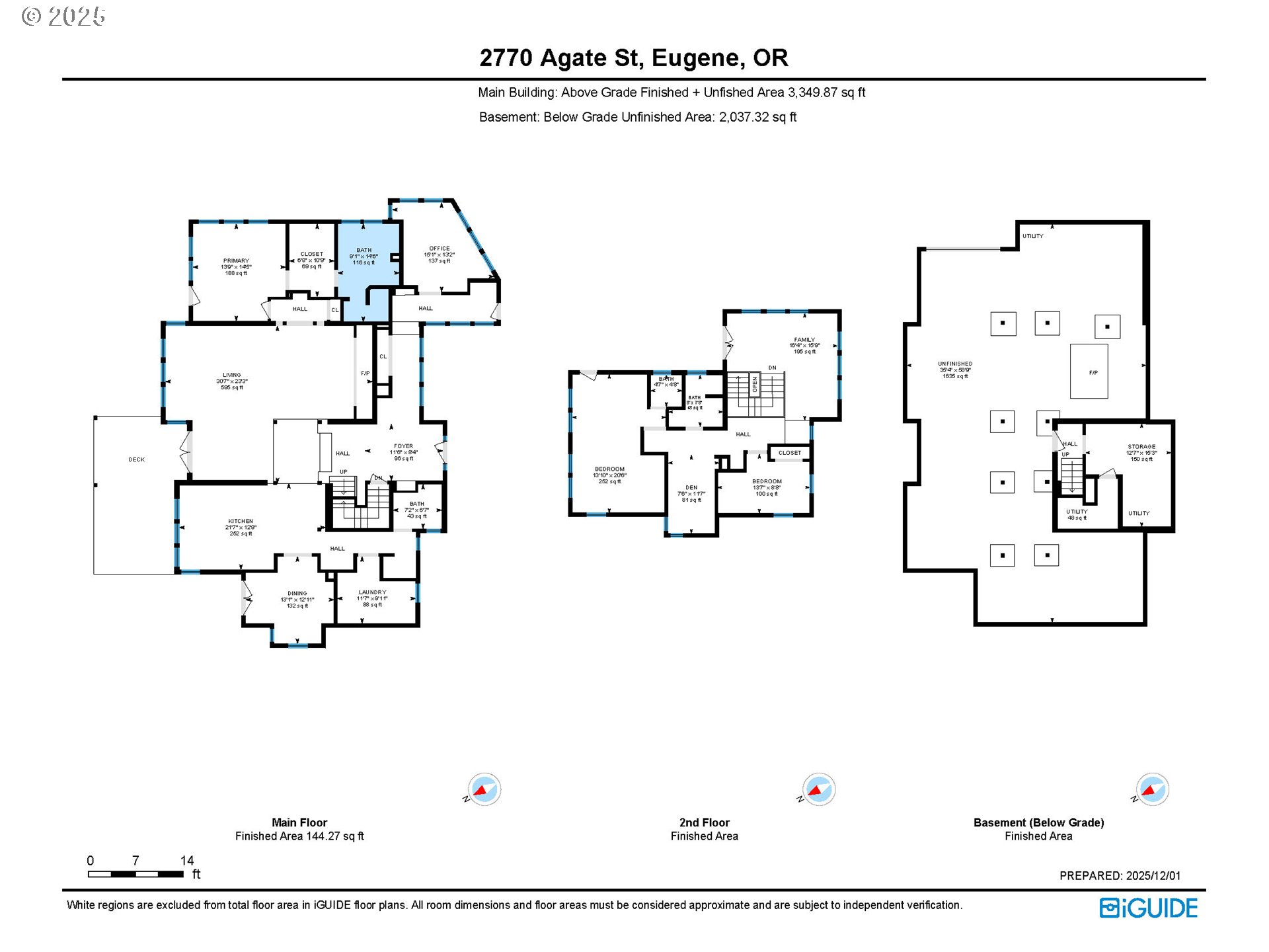 2770 Agate Street Eugene, OR 97403 - Photo 2 of 42 a picture of floor plan