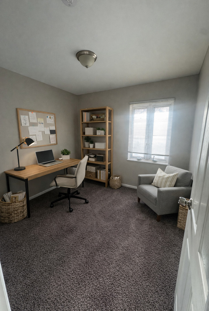122 Ambassador Avenue Romeoville, IL 60446 - Photo 2 of 7 a living room with furniture and a couch