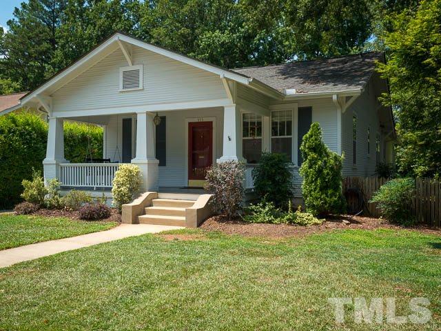 115 Hudson Street Raleigh, NC 27608 - Photo 1 of 25 a front view of house with a garden