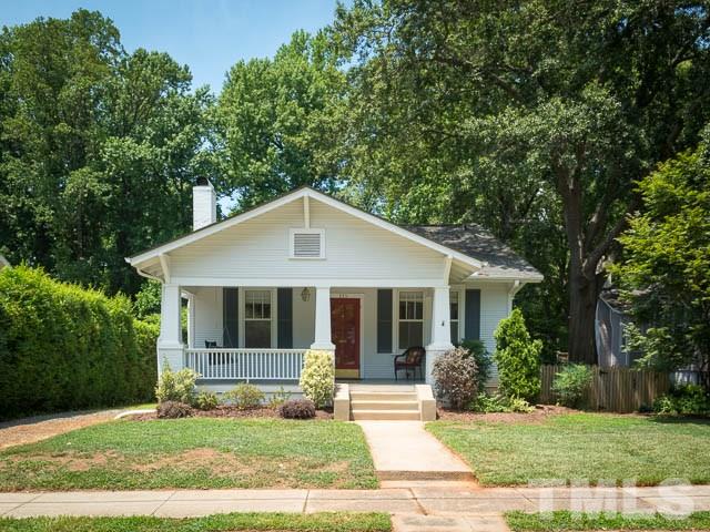 115 Hudson Street Raleigh, NC 27608 - Photo 3 of 25 a front view of a house with a yard