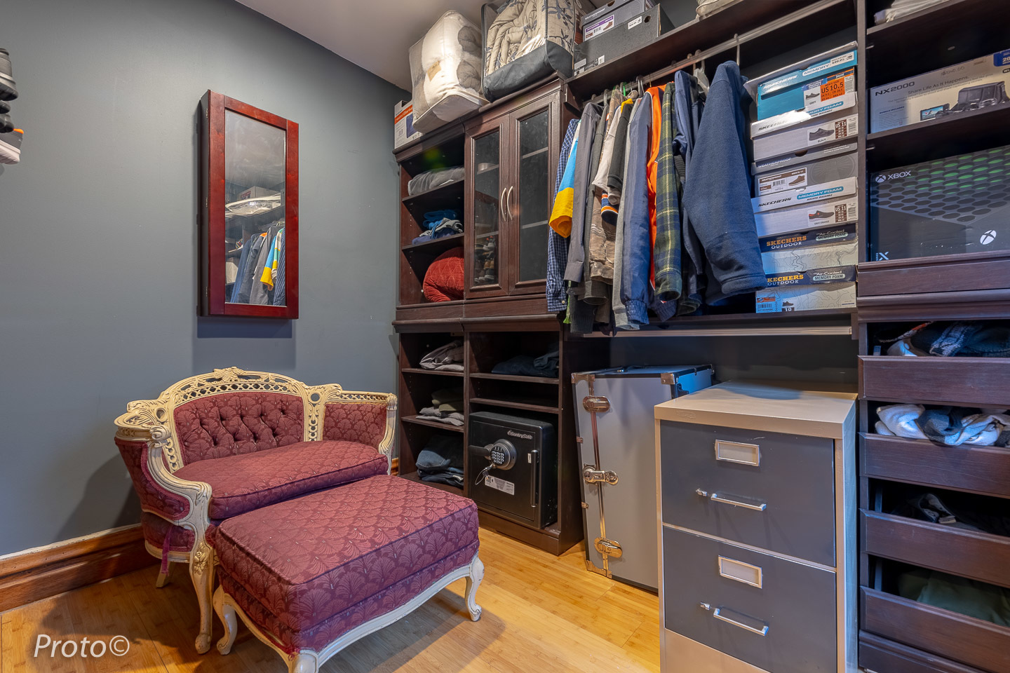 3605 West Cermak Road Chicago, IL 60623 - Photo 12 of 41 a living room with furniture and a bookshelf