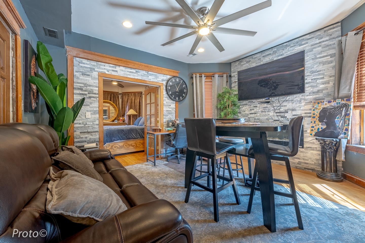 3605 West Cermak Road Chicago, IL 60623 - Photo 7 of 41 a view of a livingroom with furniture window and outside view