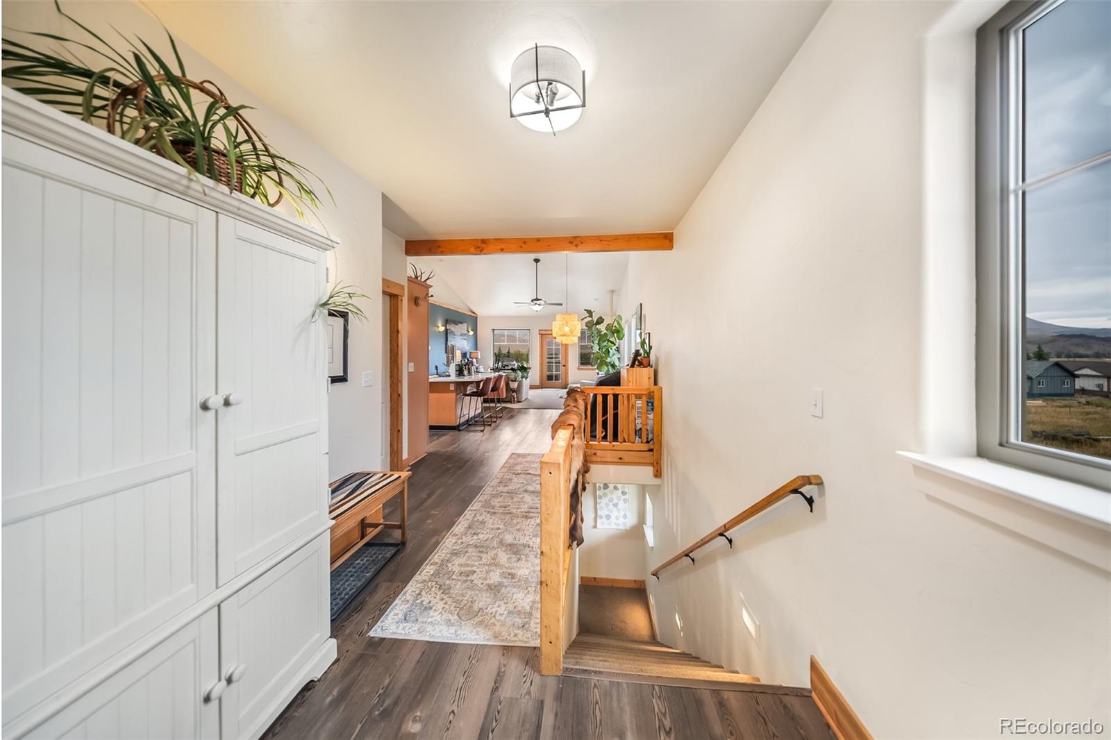 143 East Grand Avenue Hot Sulphur Springs, CO 80451 - Photo 14 of 37 a very nice looking room with wooden floor and furniture