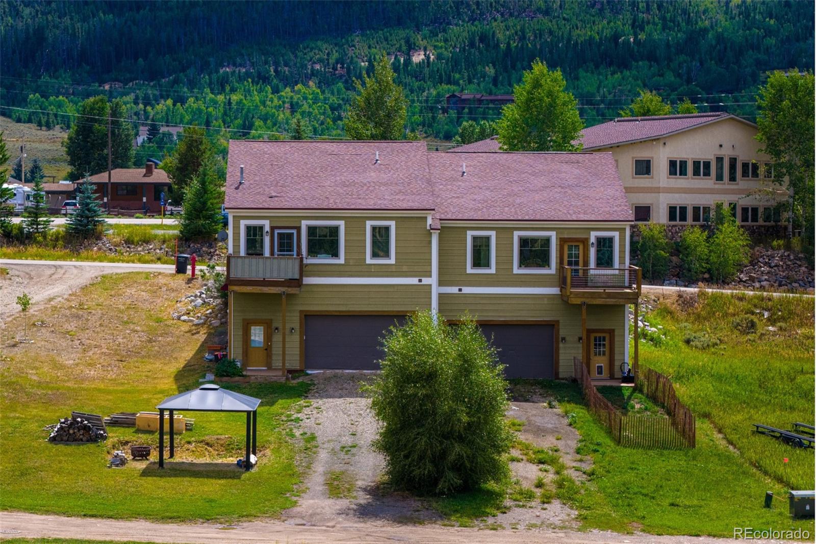 143 East Grand Avenue Hot Sulphur Springs, CO 80451 - Photo 30 of 37 a aerial view of a house