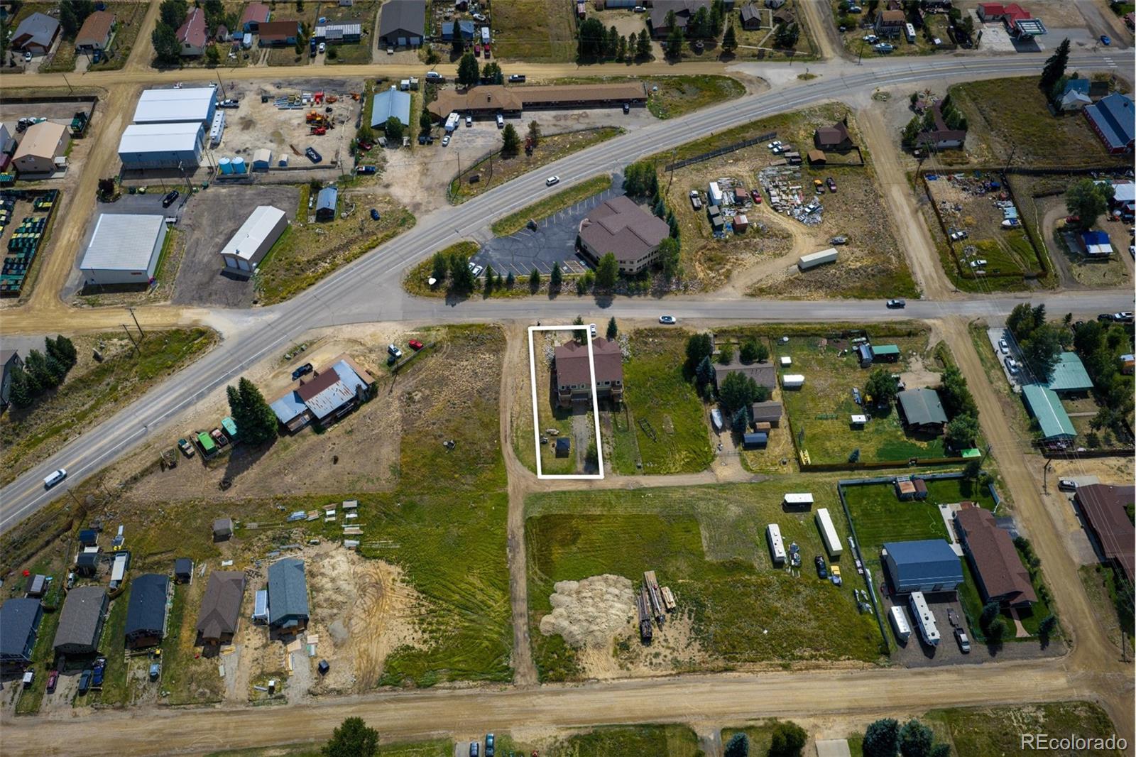 143 East Grand Avenue Hot Sulphur Springs, CO 80451 - Photo 34 of 37 an aerial view of a