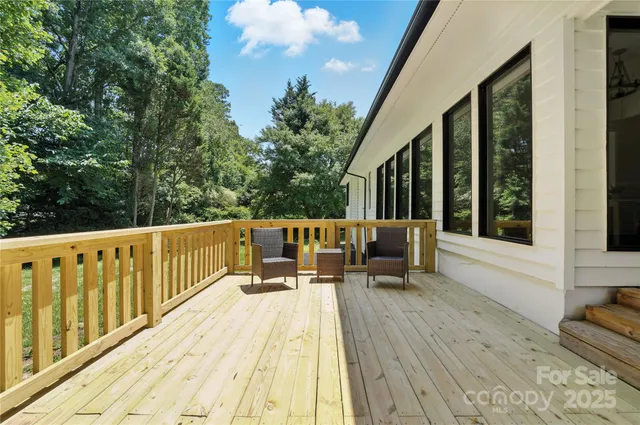 a view of outdoor space with seating space