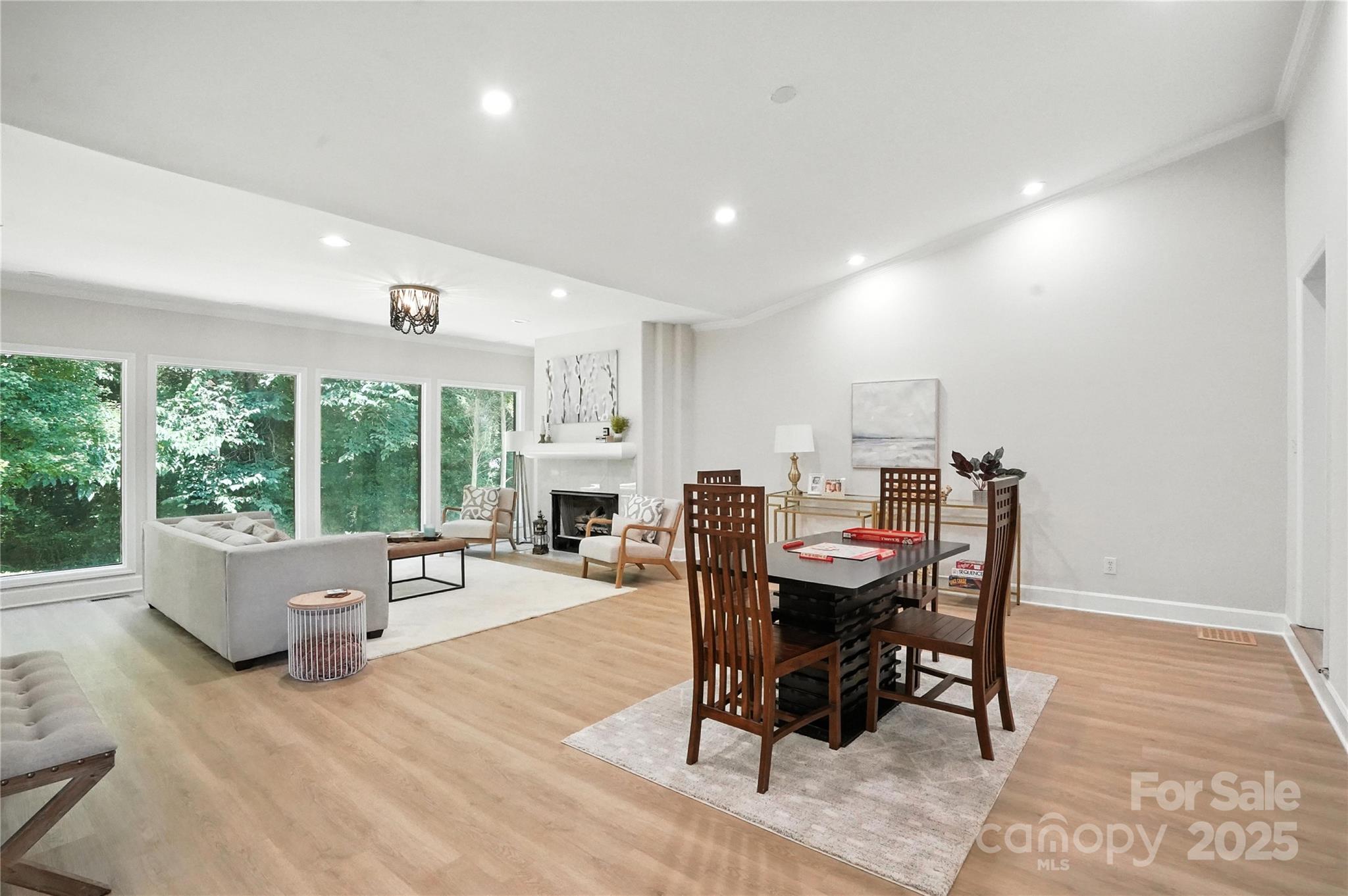 7109 Forney Hill Road Denver, NC 28037 - Photo 10 of 45 a view of a dining room with furniture window and outside view