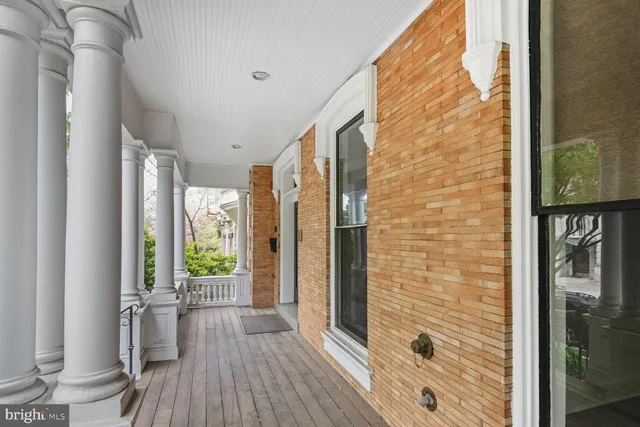 a view of a walk in closet