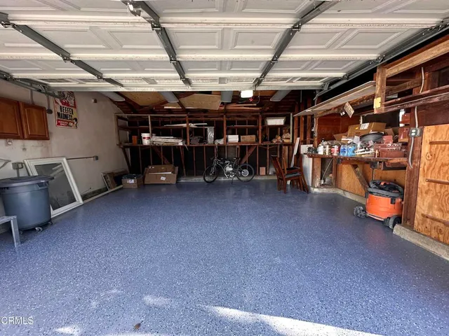 a view of a yard with an outdoor space