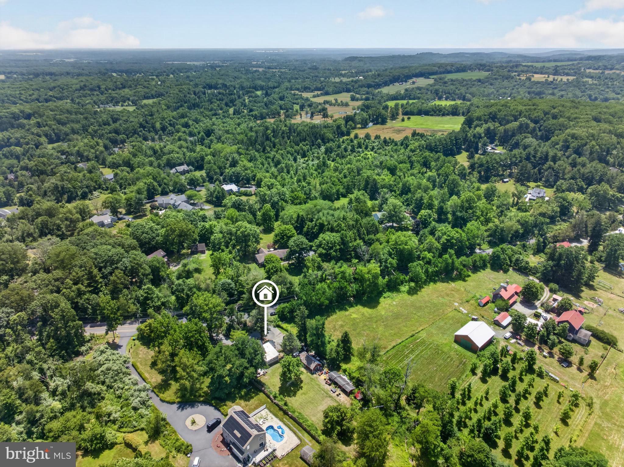 84 Lambertville Hopewell Road Hopewell, NJ 08525 - Photo 41 of 45 Property Aerial View