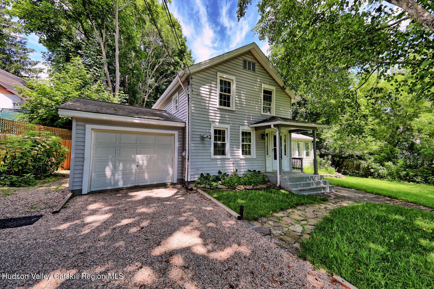 21 Irondale Road Millerton, NY 12546 - Photo 67 of 73 a front view of a house with a garden