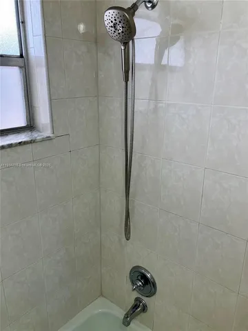 an outdoor space with seating