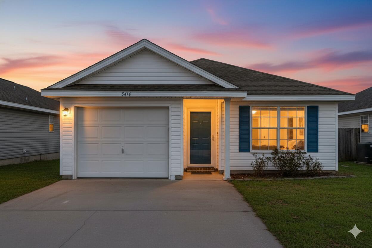 5414 Fawn Ridge Drive Gulf Breeze, FL 32563 - Photo 2 of 31 a front view of house with garage