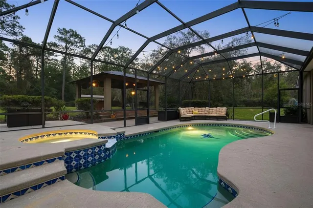 a view of lake with city