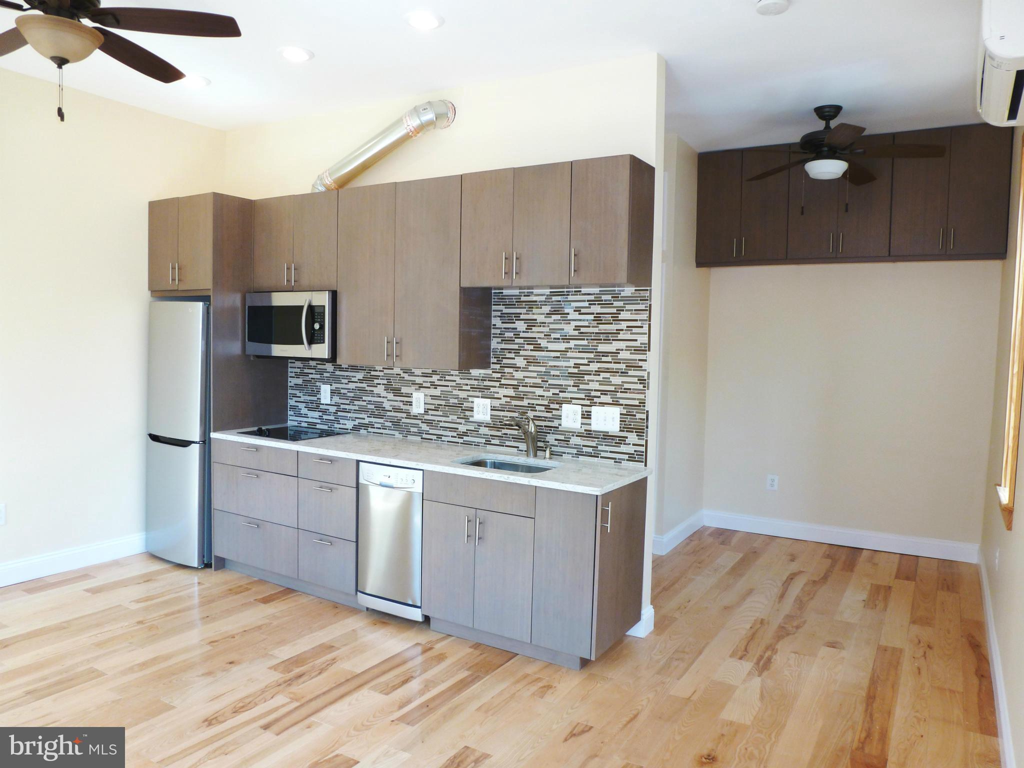 1102 5th Street Northwest, Unit 2 Washington, DC 20001 - Photo 3 of 9 Kitchen & Living