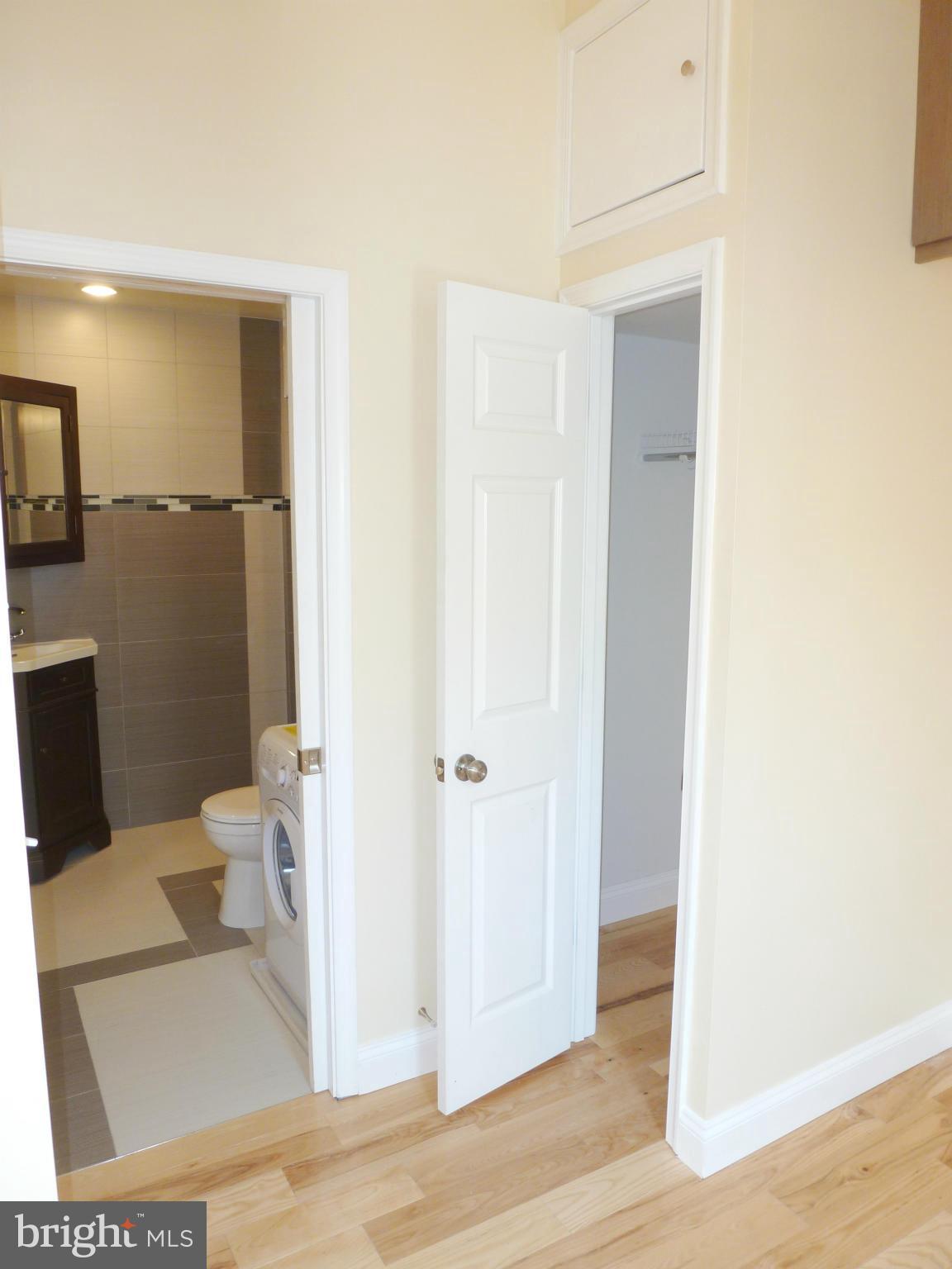 1102 5th Street Northwest, Unit 2 Washington, DC 20001 - Photo 6 of 9 Entrance to Bath & Closet