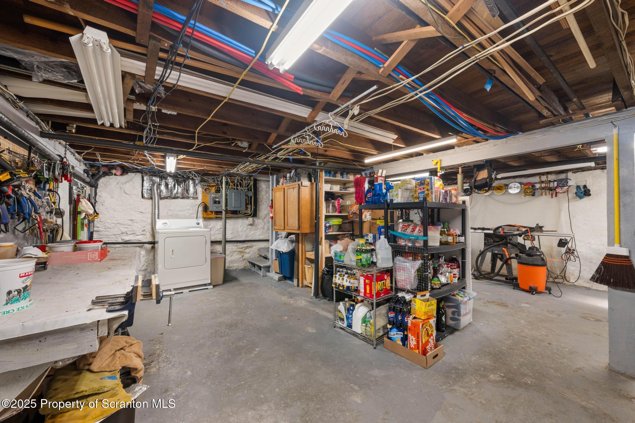 216 Maple Avenue Clarks Summit, PA 18411 - Photo 36 of 51 a view of storage and utility room