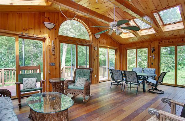 85 Box Mill Road Boxborough, MA 01719 - Photo 13 of 28 a dining room with furniture window and wooden floor