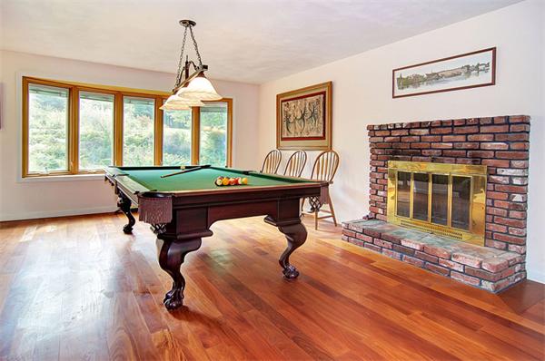 85 Box Mill Road Boxborough, MA 01719 - Photo 17 of 28 a living room with furniture and a fireplace